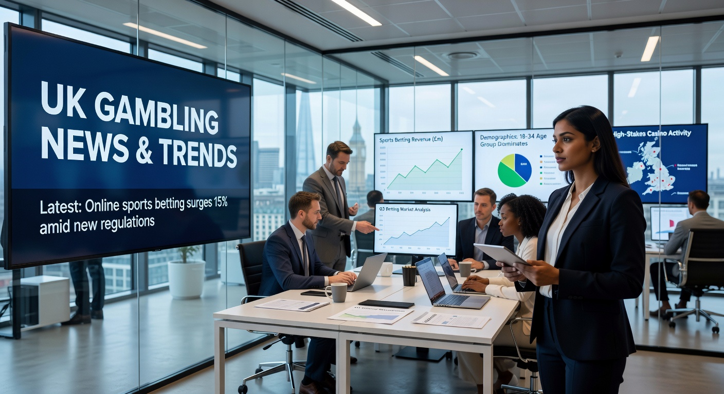 Chart illustrating UK gambling industry's Gross Gambling Yield growth for Q2 2025, highlighting remote sectors