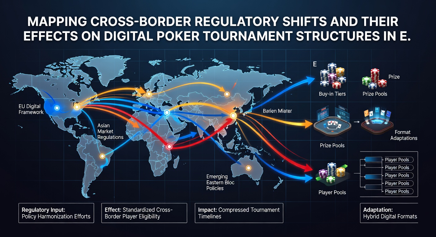 Detailed view of poker tournament software interfaces showing regulatory compliance tools for emerging markets